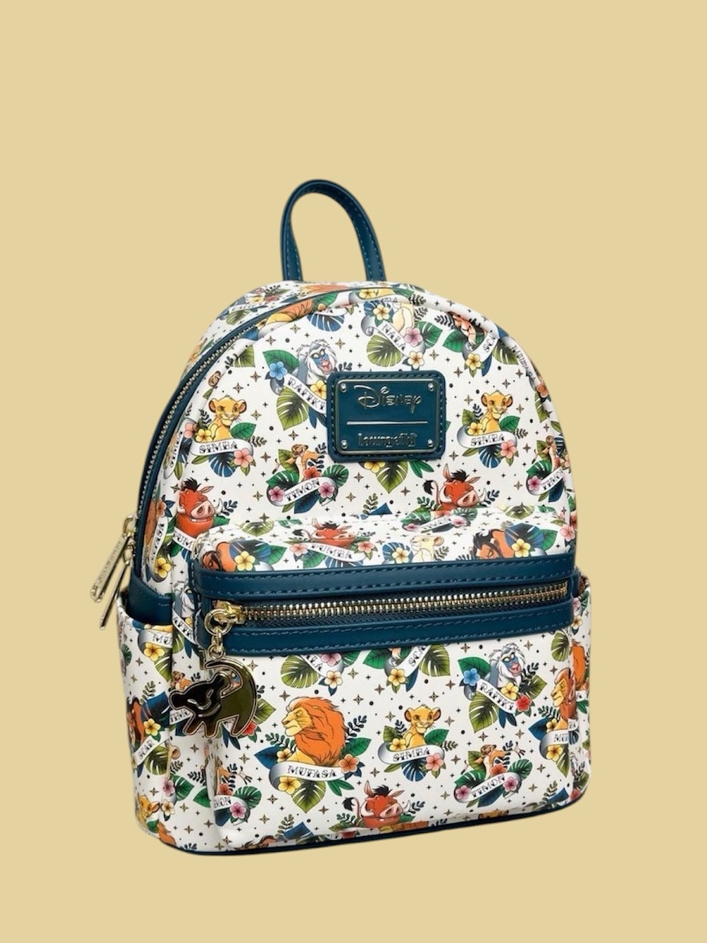 Loungefly Disney Lion King Tattoo Mini Backpack Brand New